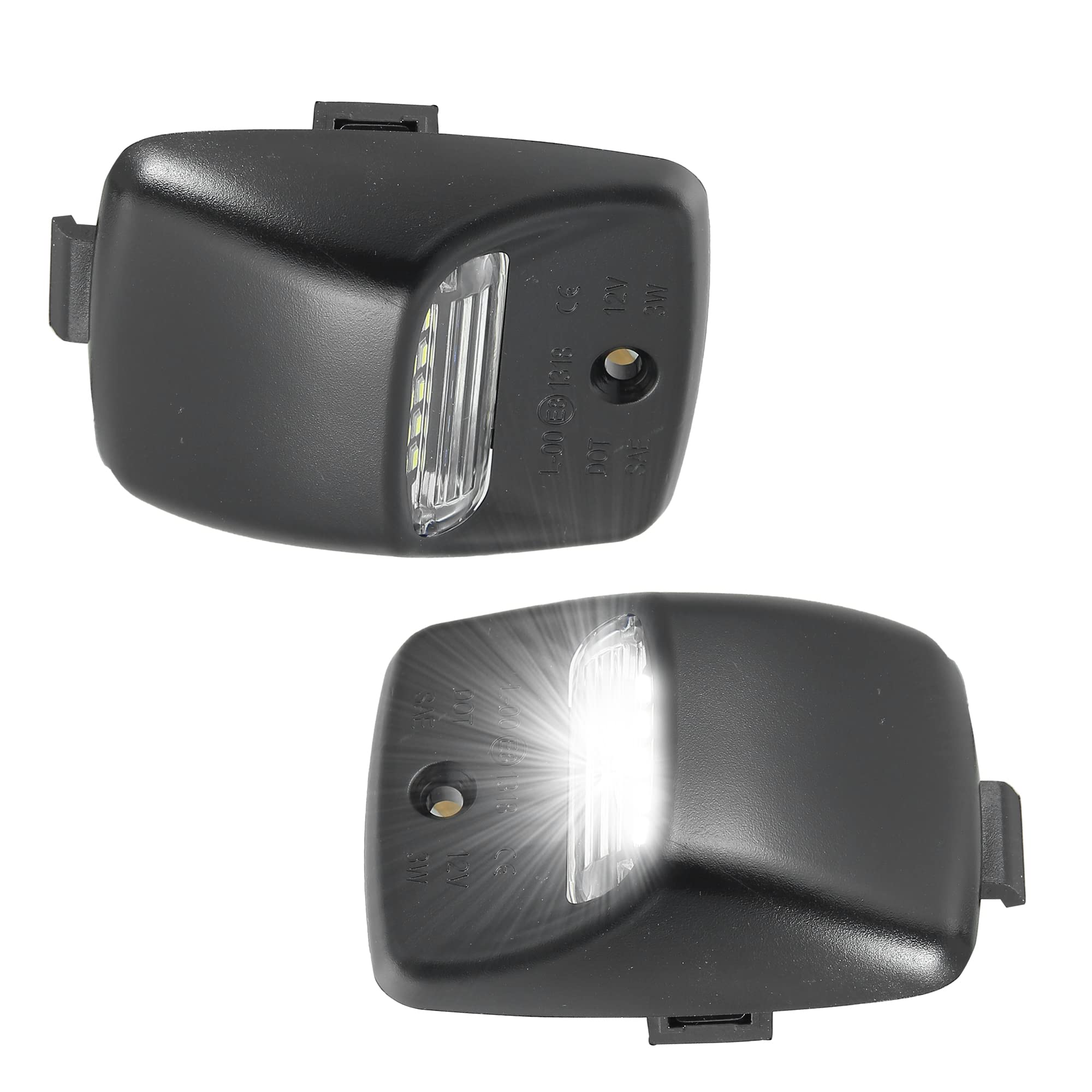 Amazon.com: X AUTOHAUX LED License Plate Light Tag Lamp Assembly